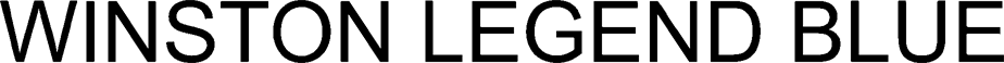WINSTON LEGEND BLUE