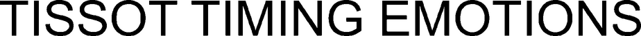 TISSOT TIMING EMOTIONS