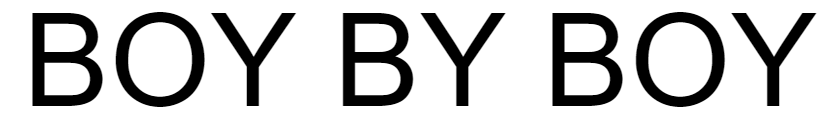 BOY BY BOY