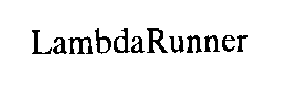 lambda runner