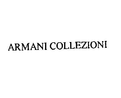 armani collezioni