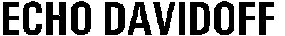echo davidoff