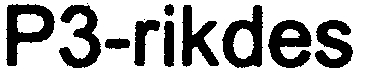 p3 - rikdes