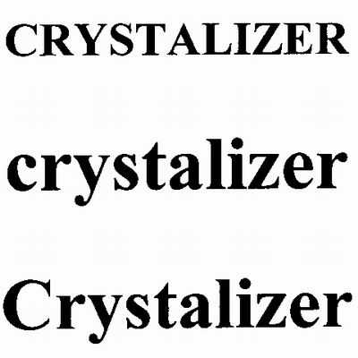 crystalizer
