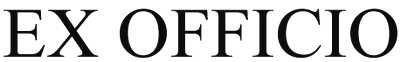ex officio