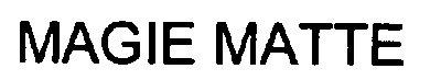 magie matte