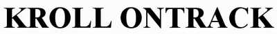 kroll ontrack