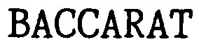 baccarat