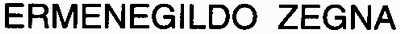 ermenegildo zegna
