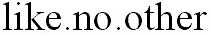 like.no.other like other