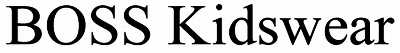 boss kidswear