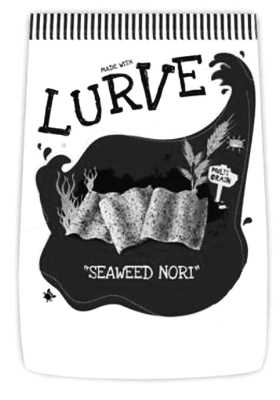 made with lurve seaweed nori multi grain