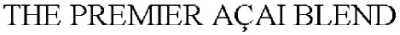 the premier acai blend