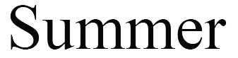 summer