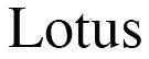 lotus