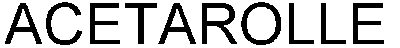 acetarolle