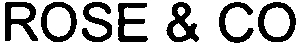 rose & co