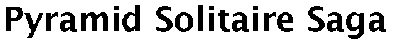 pyramid solitaire saga