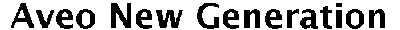 aveo new generation