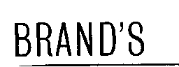 BRAND'S