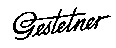 GESTETNER