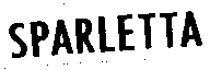 SPARLETTA
