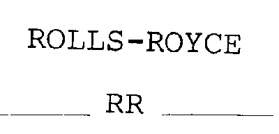 ROLLS-ROYCE RR