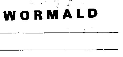 WORMALD