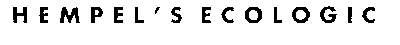 HEMPEL'S ECOLOGIC