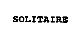 SOLITAIRE