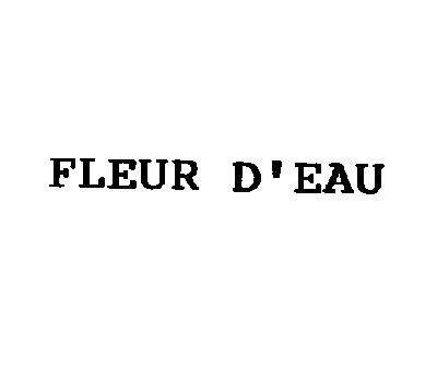FLEUR D'EAU