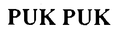 PUK PUK