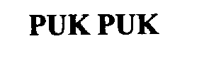 PUK PUK