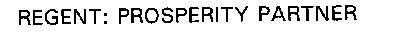 regent: prosperity partner