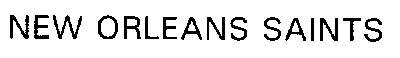 NEW ORLEANS SAINTS