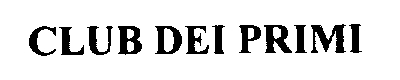 CLUB DEI PRIMI