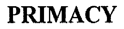 primacy
