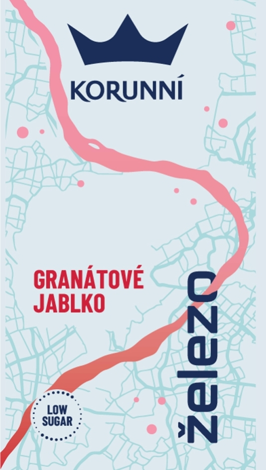 korunní granátové jablko železo