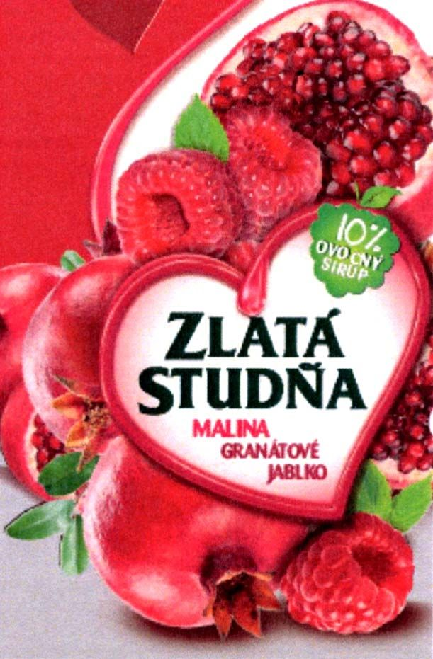 zlatá studňa malina granátové jablko