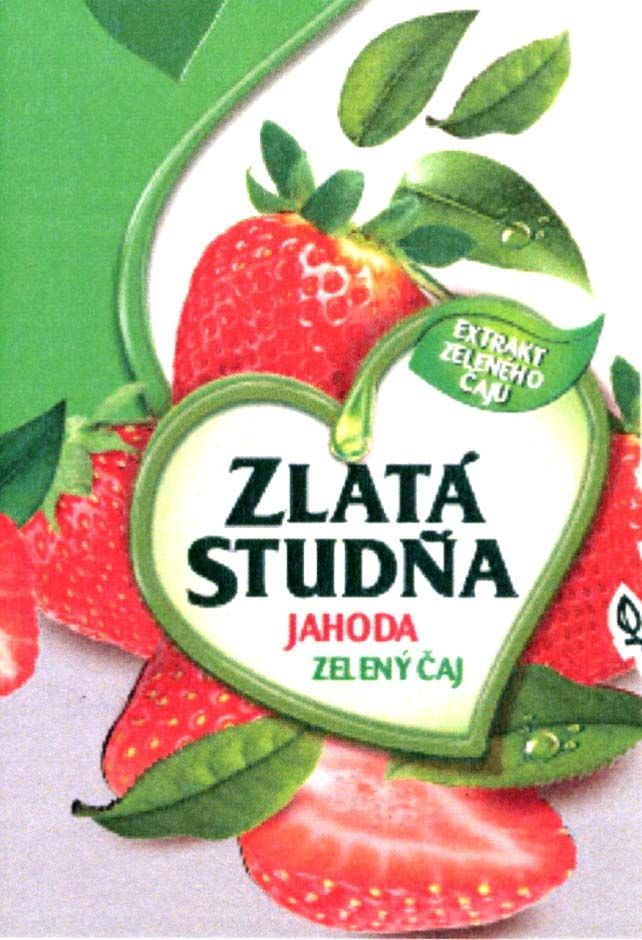 zlatá studňa jahoda zelený čaj