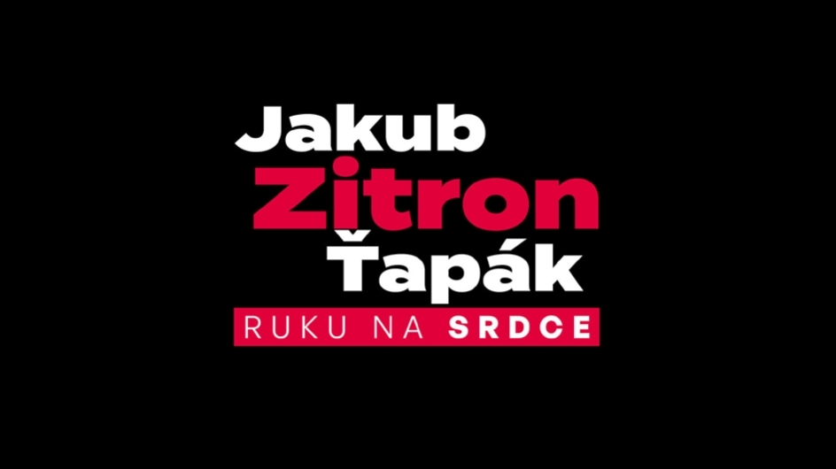 jakub zitron ťapák ruku na srdce