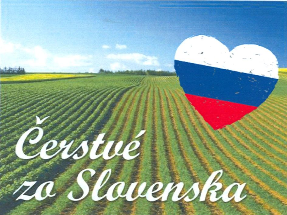 čerstvé zo slovenska