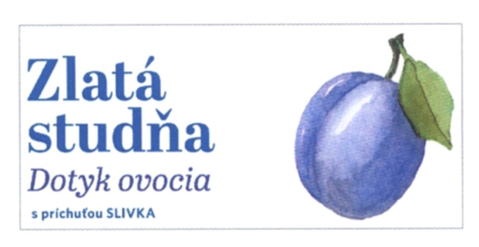 zlatá studňa dotyk ovocia s príchuťou slivka