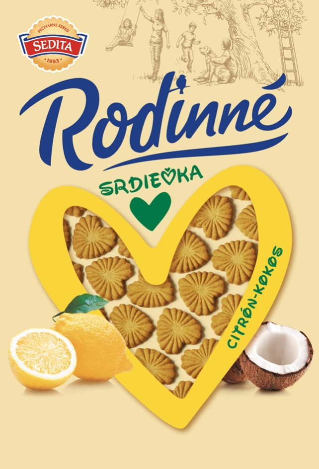 rodinné srdiečka citrón-kokos