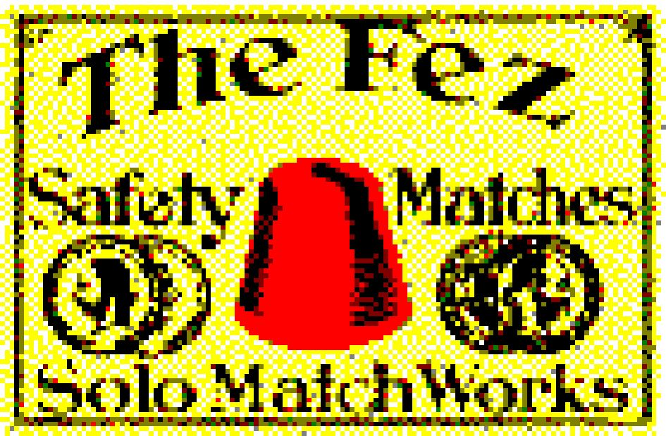 the fez safety matches solo match works
