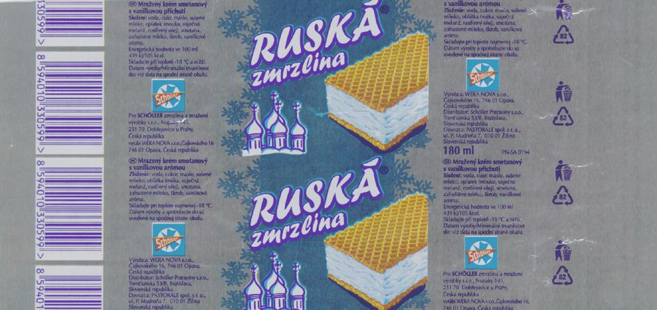 ruská zmrzlina