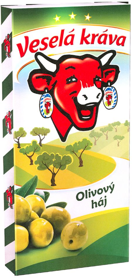 veselá kráva olivový háj