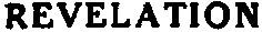 revelation