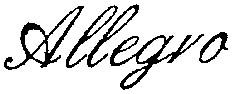 allegro