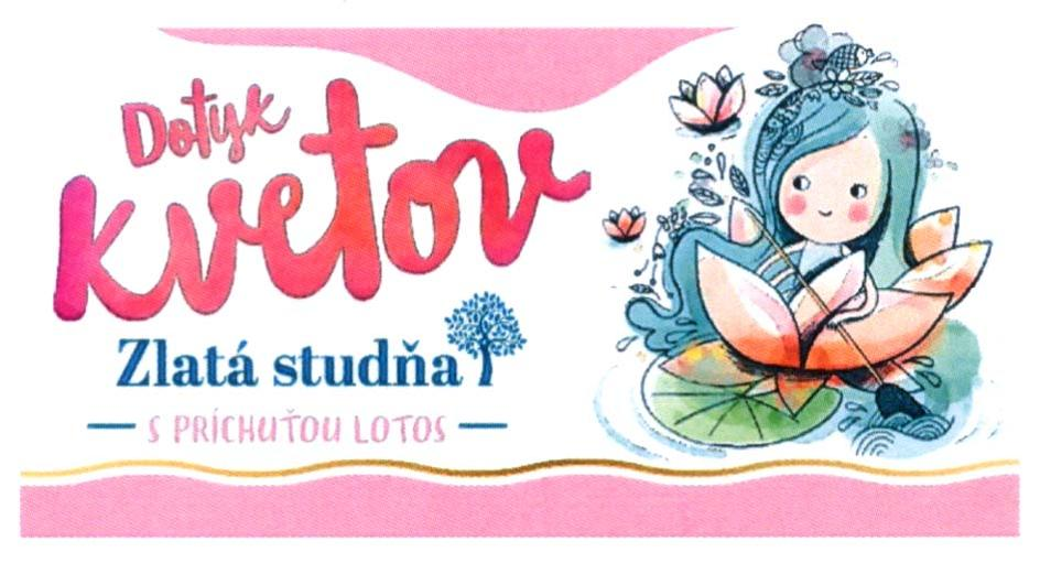 dotyk kvetov zlatá studňa s príchuťou lotos